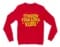 Tension Edukadha Kudu Men/Unisex Long Sleeve T-Shirt in Red Color